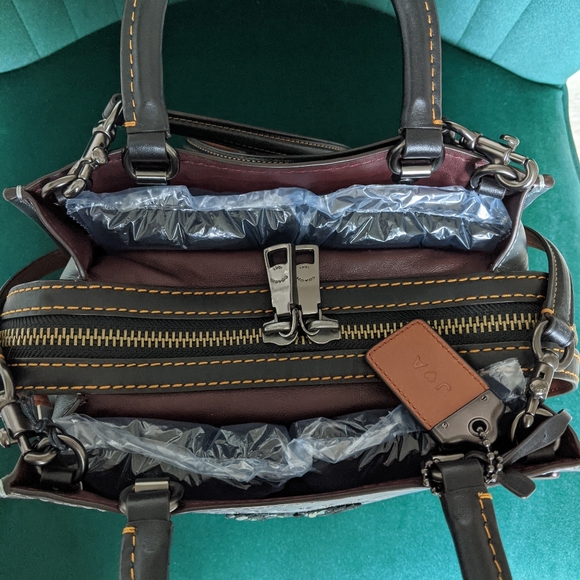 Coach Keith Haring Sequin Heart Rogue in Metallic Smoke! - Picture 8 of 14